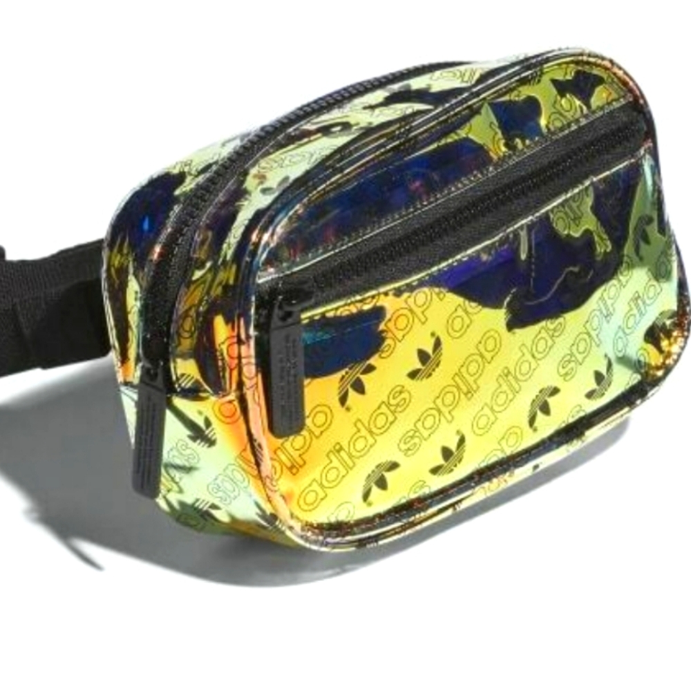 Adidas holographic fanny hip pack
